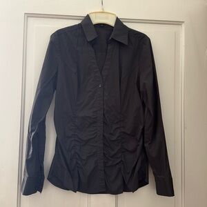 Express Gray Dress Shirt, Size Medium